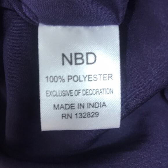 NWT NBD Beaded Floral Bria Dress. - Picture 9 of 9